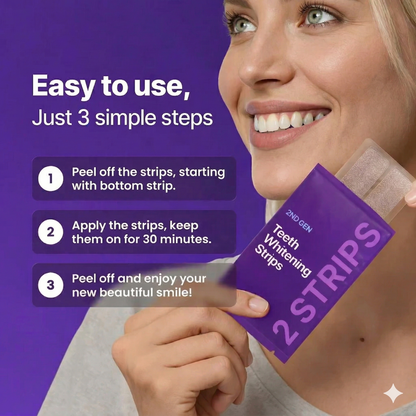 Flufeez Purple Teeth Whitening Strips™