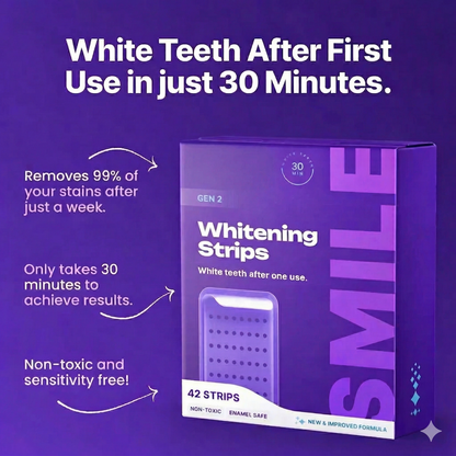 Flufeez Purple Teeth Whitening Strips™