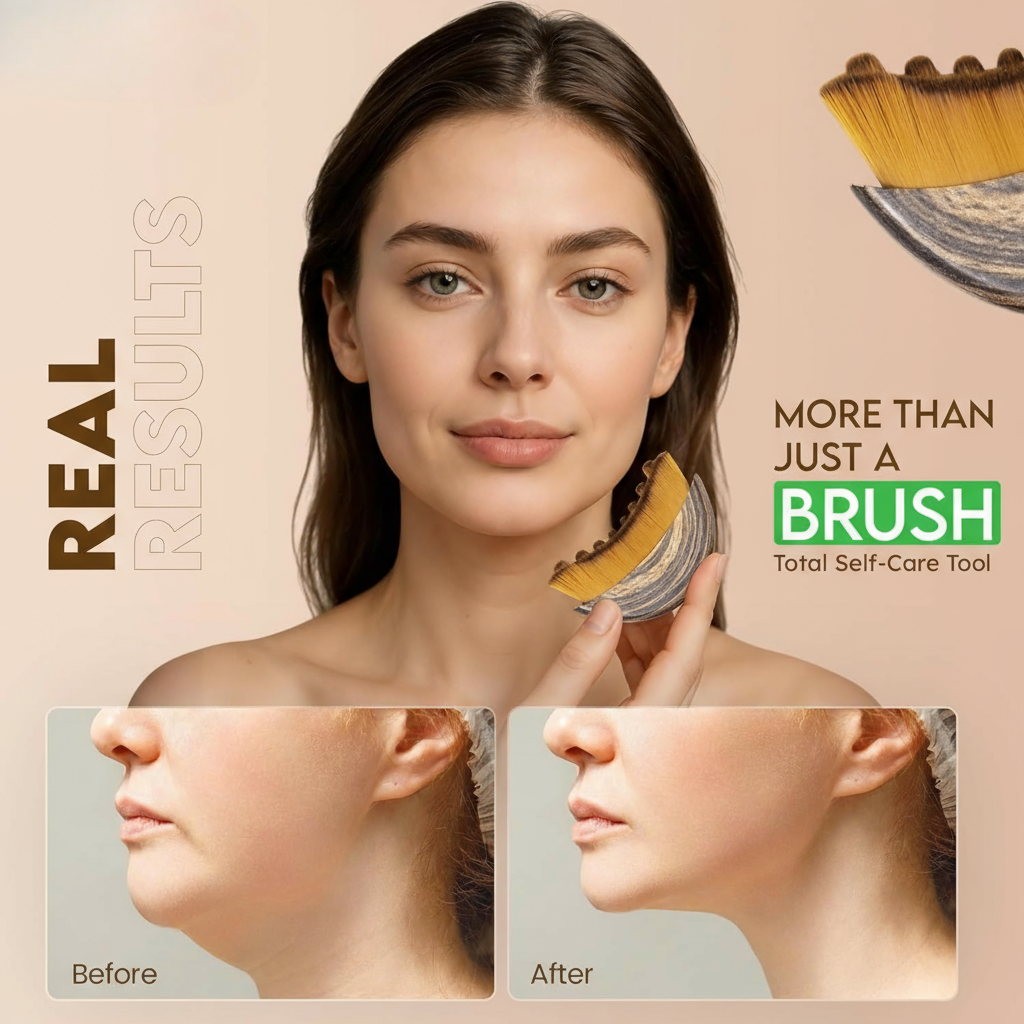 Flufeez™ Lymphatic Face Brush