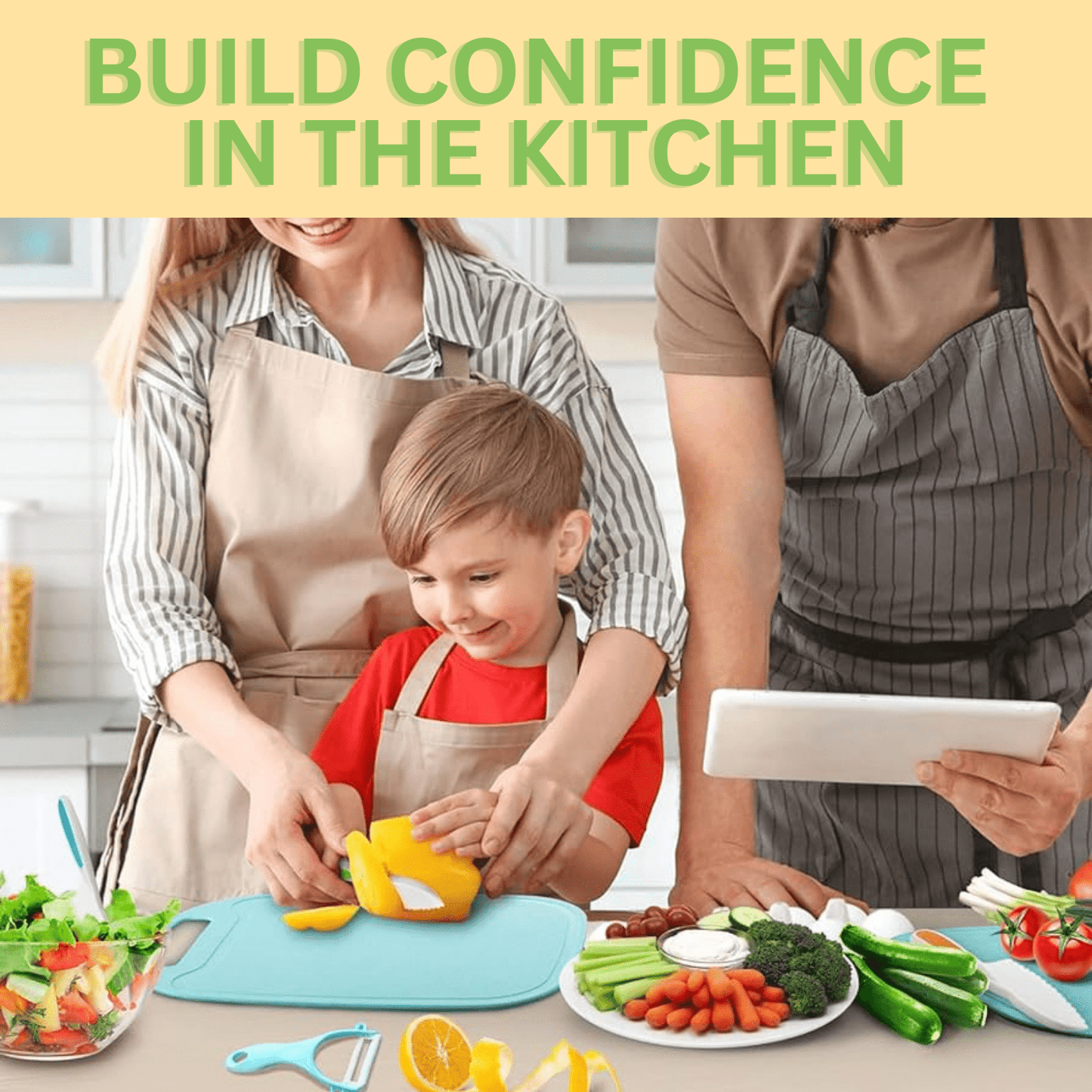 LOUKA Little Chef Kitchen Set