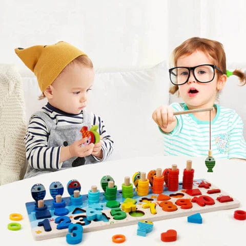 Flufeez Board - Wooden Educational Table