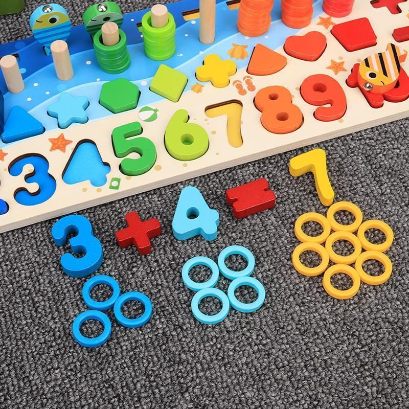 Flufeez Board - Wooden Educational Table