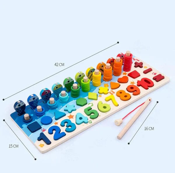 Flufeez Board - Wooden Educational Table