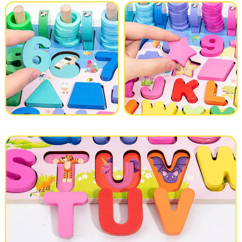 Flufeez Board - Wooden Educational Table