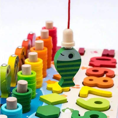 Flufeez Board - Wooden Educational Table