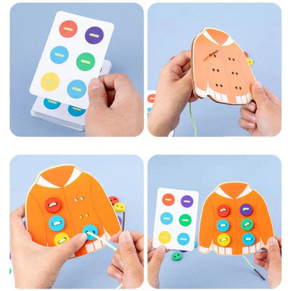 Flufeez Buttons - Educational Sewing