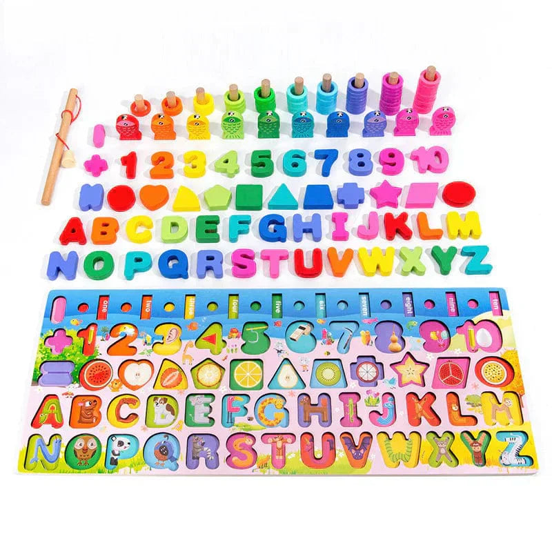 Flufeez Board - Wooden Educational Table