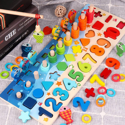 Flufeez Board - Wooden Educational Table