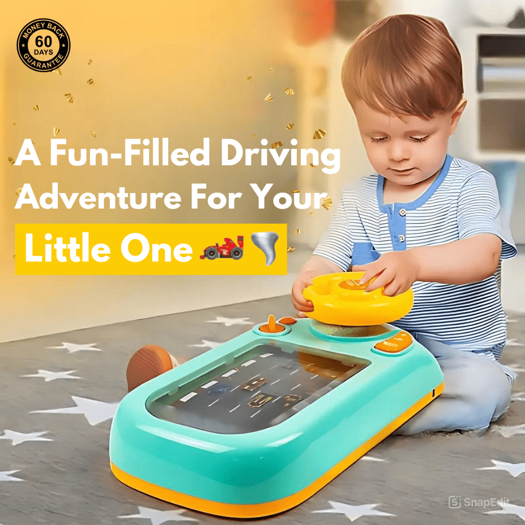 FLUFEEZ™Simulation Driving Steering Wheel