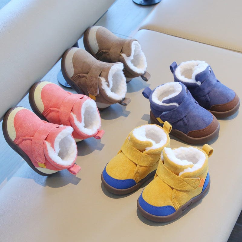 Flufeez™ Infant Winter Boots – Plush and Soft Sole Baby Snow Shoes