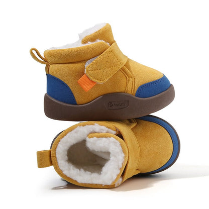 Flufeez™ Infant Winter Boots – Plush and Soft Sole Baby Snow Shoes