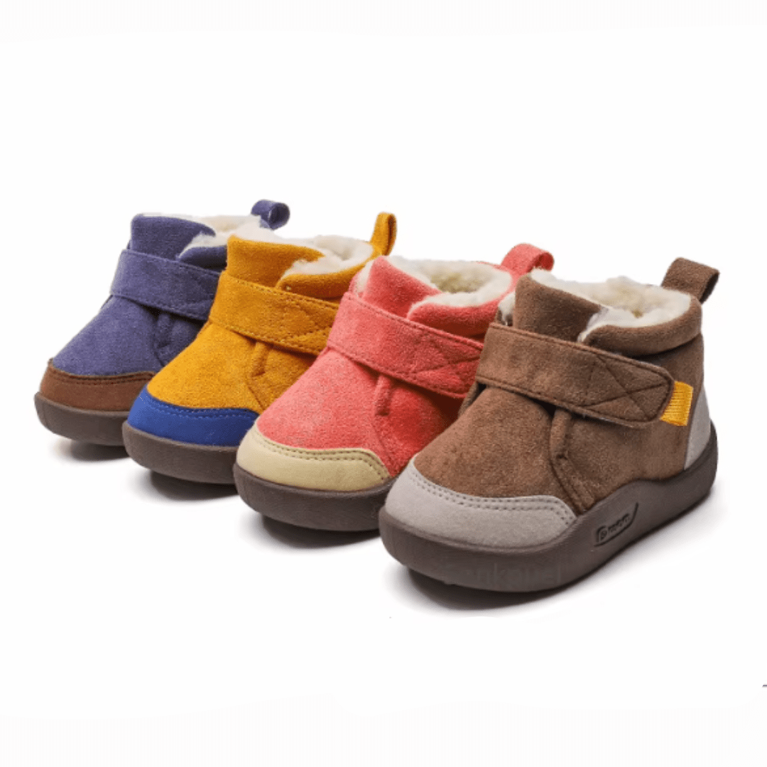 Flufeez™ Infant Winter Boots – Plush and Soft Sole Baby Snow Shoes